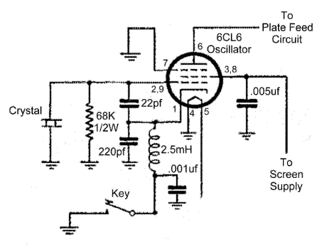 schematic diagram of tube circuit