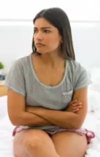 Unhappy Latina