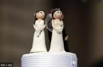 Gay wedding cake