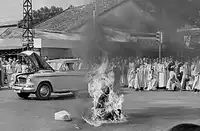 Self immolation during the Vietnam War