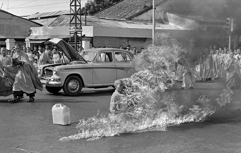 Thich Quang Duc self-immolation